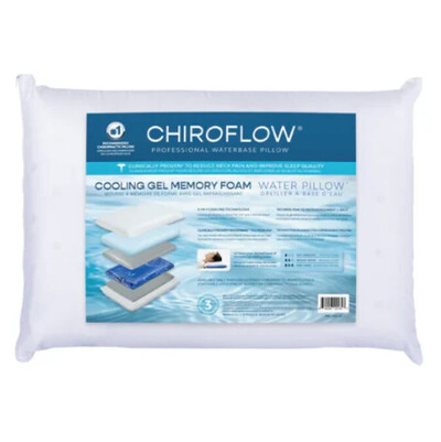 Cooling Gel Memory Foam Water Pillow - $120 